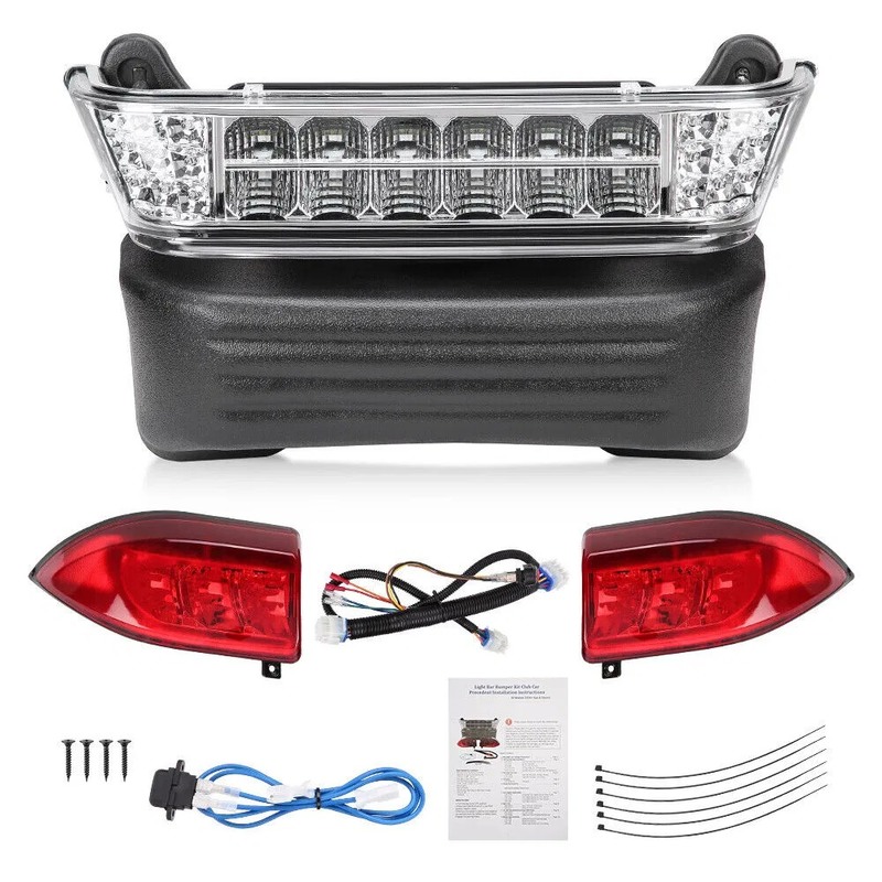 Club Car Precedent LED Light Kit with 12-48 Volts Operation and 10,000+ Operating Hours for Golf Cart