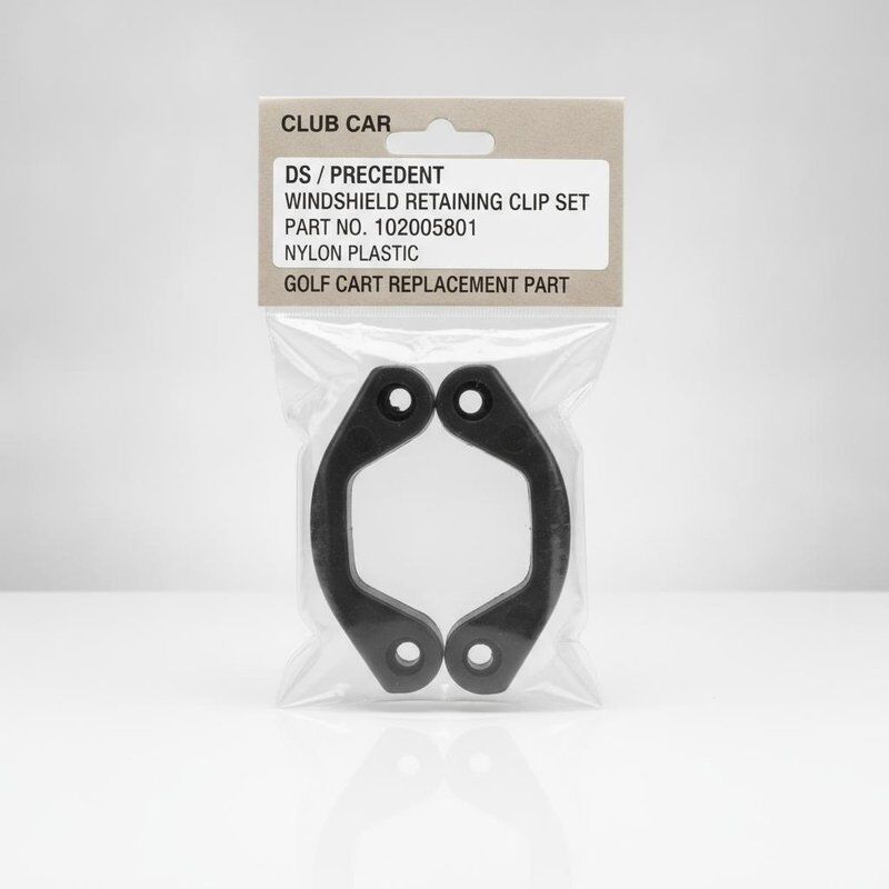 Σετ κλιπ συγκράτησης παρμπρίζ Club Car DS Precedent 102005801 Ανταλλακτικό νάιλον πλαστικό καλάθι γκολφ