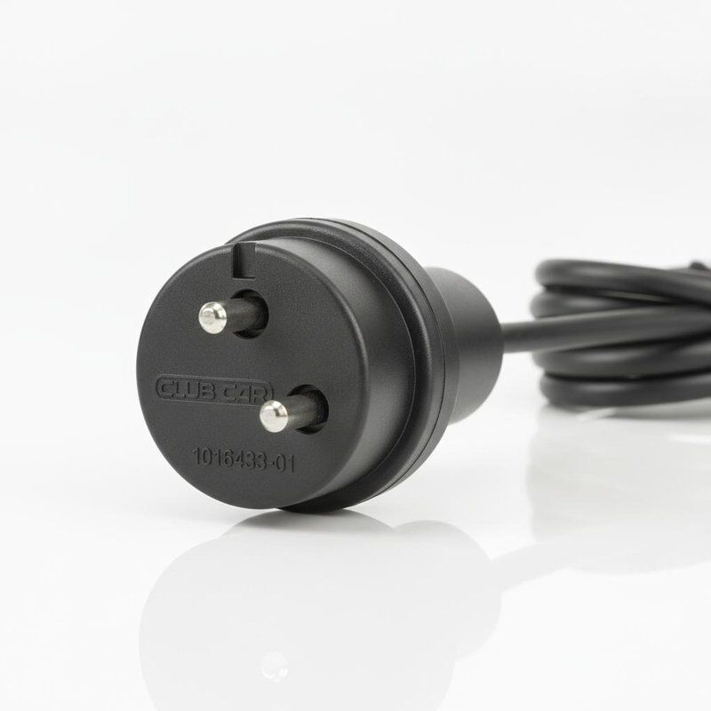 Βύσμα καλωδίου φόρτισης Club Car 36V 1016433-01 OEM Αντικατάσταση στρογγυλού τριών ακίδων Σχεδιασμός χυτό αδιάβροχο σώμα