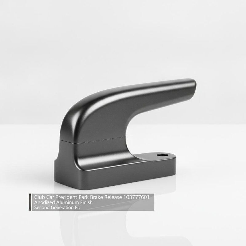 Club Car Precedent Park Brake Release 103777601 OEM Αντικατάσταση φινίρισμα ανοδιωμένου αλουμινίου δεύτερης γενιάς