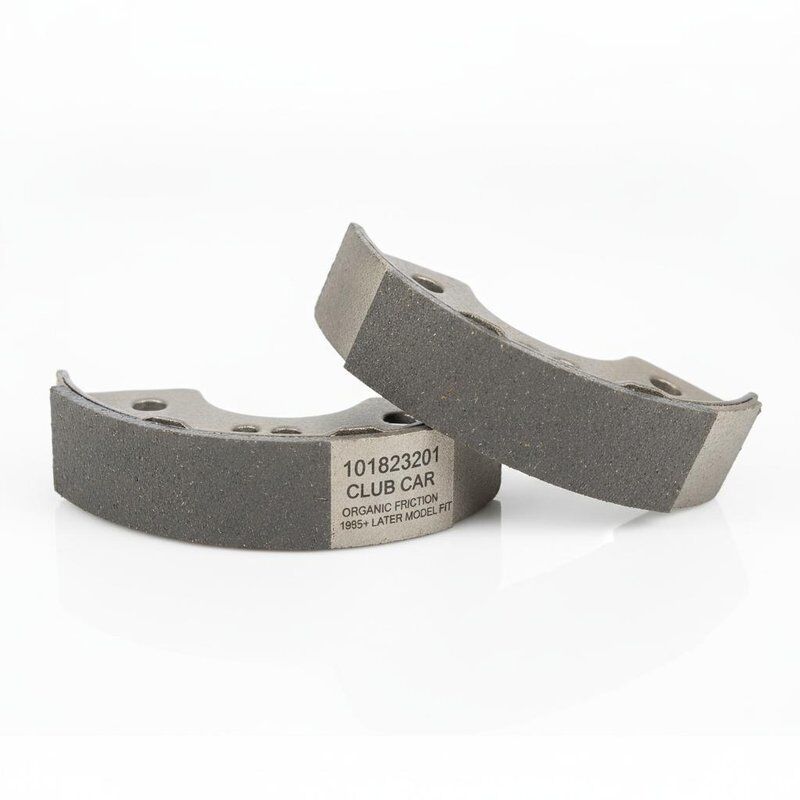 Club Car Brake Shoes 101823201 OEM Replacement 1995 Later Model Fit Organic Friction Lining