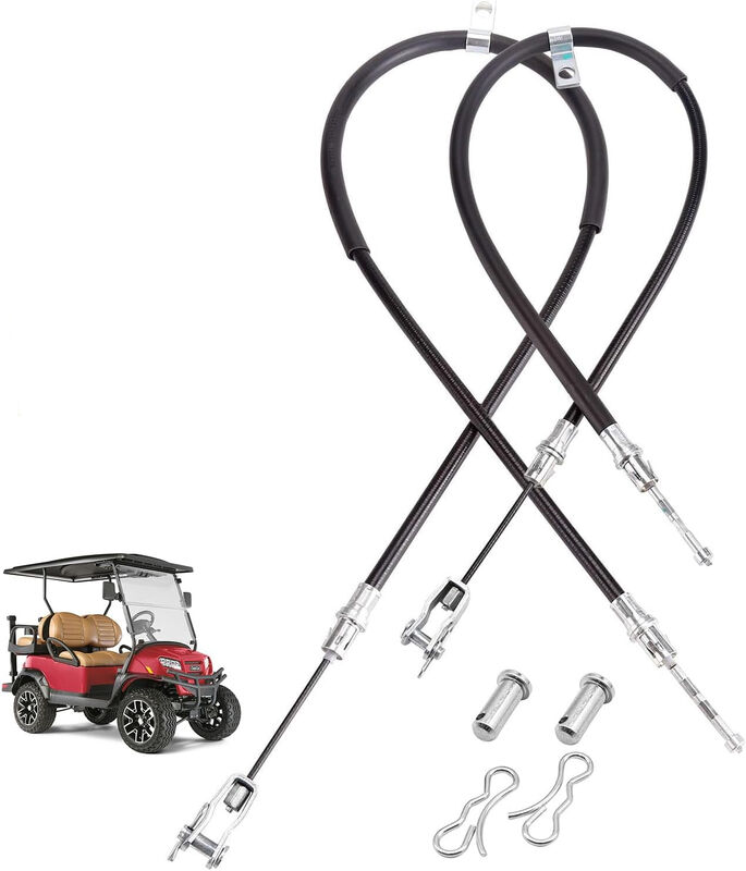 Club Car Precedent Brake Cable Driver Side 102557502 OEM Αντικατάσταση πλευρικής θέσης οδηγού Χάλυβας με επίστρωση βινυλίου