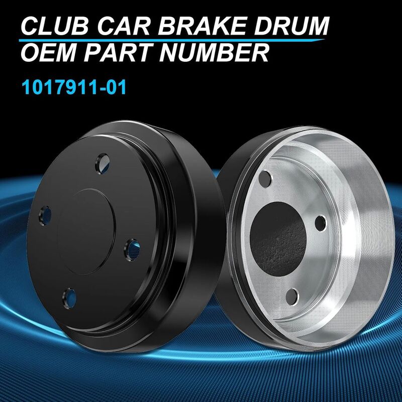 Golf Cart Brake Drums for Club Car Ds 1995-up & Precedent 2004-up Gas&Electric